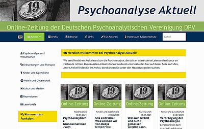 Psychoanalyse Aktuell